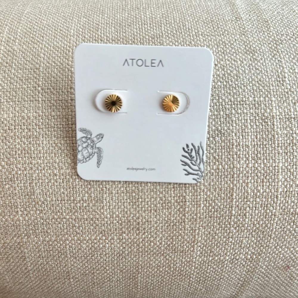 Gold Stud Earrings